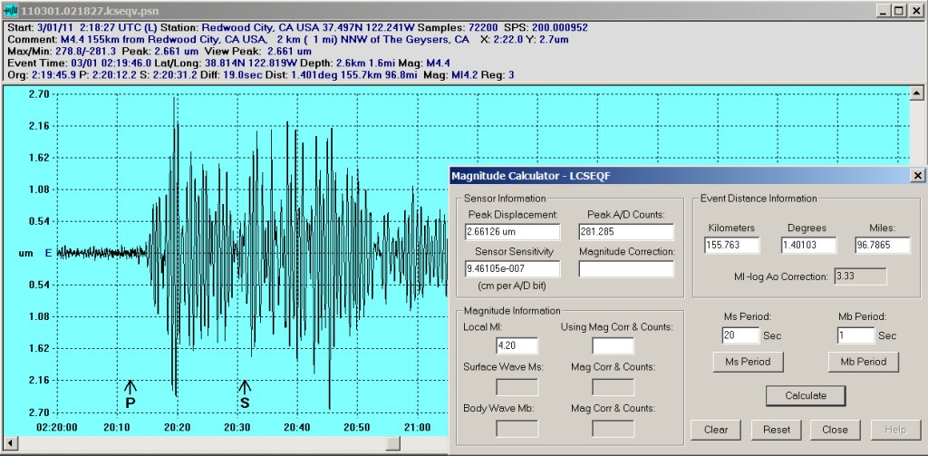 Seismograph Image